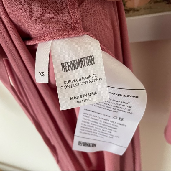 Reformation Dress - Reformation Maraschino Maxi Dress - Picture 6 of 10